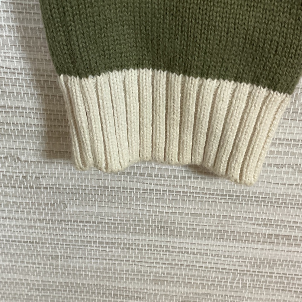Lacoste Sport Crocodile Logo Graphic Sweater Green Lavender Colorblock 36 XS - Picture 7 of 12